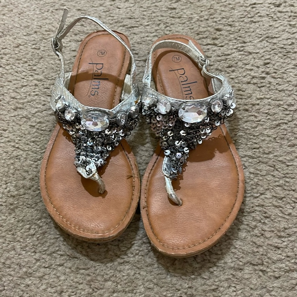 Palms Silver Bling Sandals